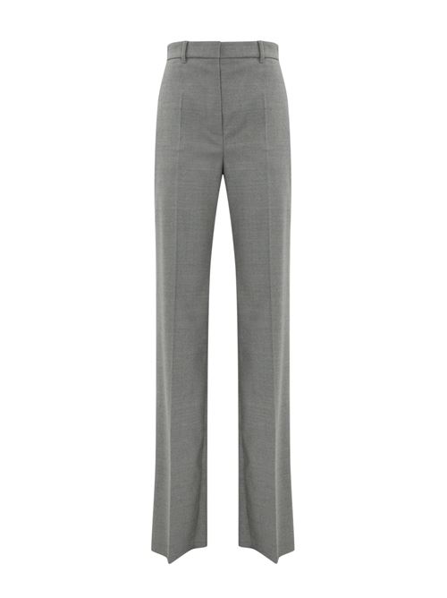 Pantalone Soraga in lana vergine grigio chiaro MAX MARA STUDIO | 2426136082600007